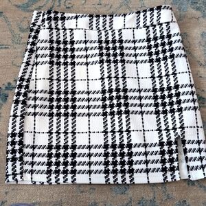 Shein Hounds Tooth skirt